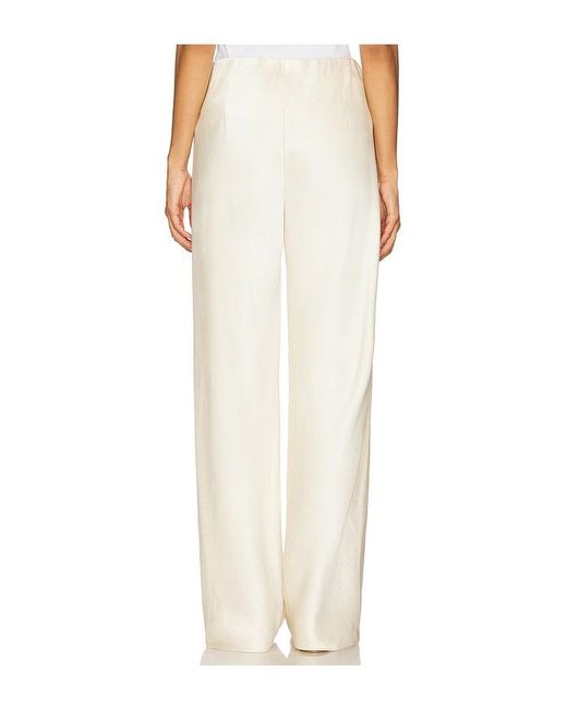 Vince White Fluid Bias Pant