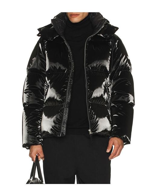 Mackage Black Kent Glo Puffer Jacket for men