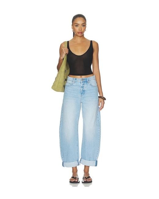 Rolla's Blue Arc Barrel Jeans