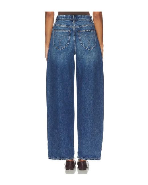Rolla's Blue Gigi Barrel Jeans