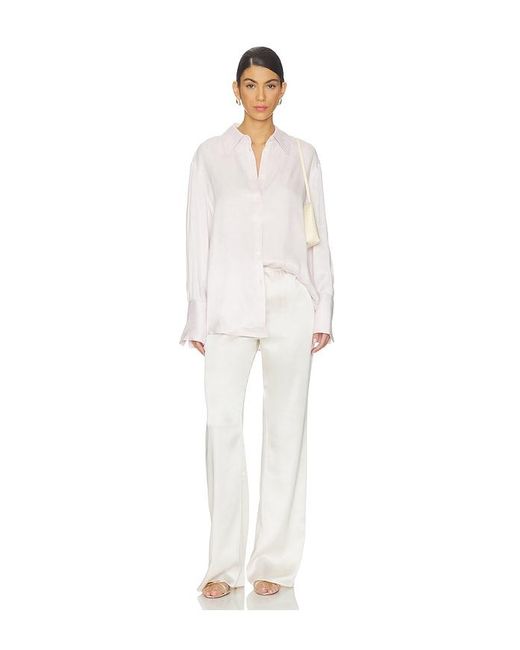 Anine Bing White Bridget Shirt