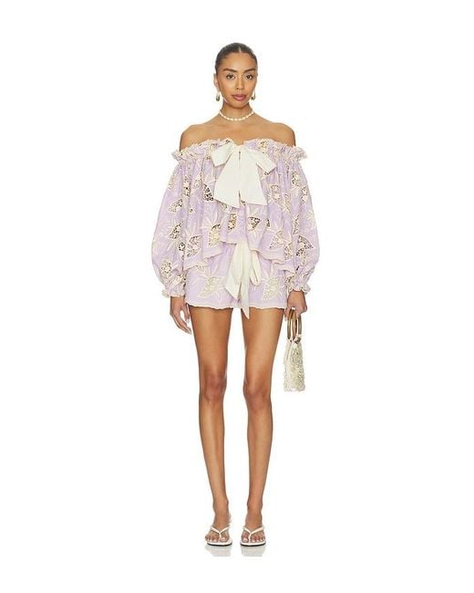 Siedres White Shol Short
