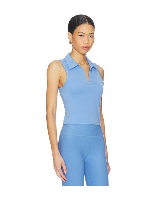Beyond Yoga Blue Sport Active Tank Top