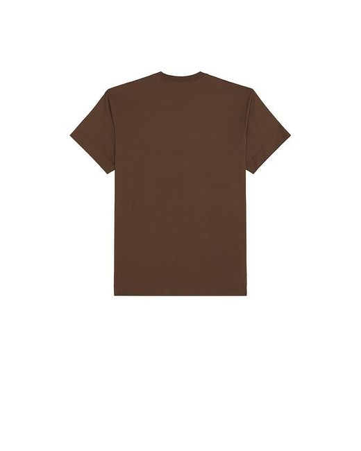 Etai LA Brown 3D Print Dot Brust E Tee for men