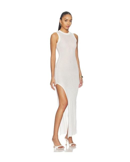 GUIZIO White Angel Maxi Dress