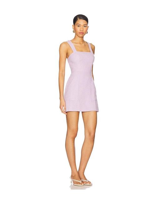 Amanda Uprichard Purple Minikleid Ace