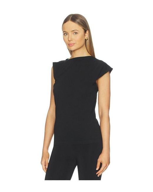 Agolde Black Beth Tee Shirt