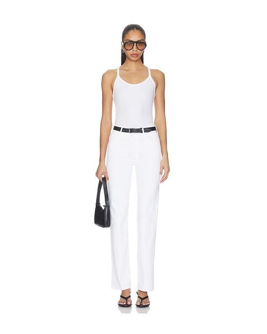 Mother White The Kick It Jeans