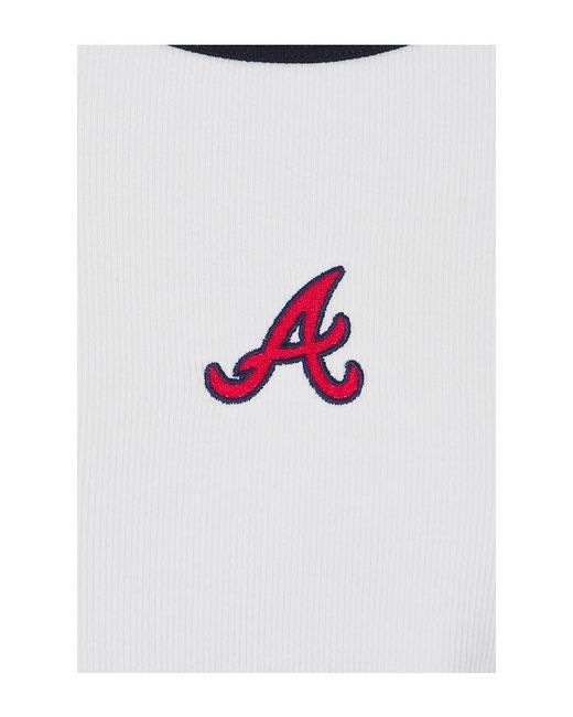Terez Blue X Revolve Braves Scoop Armhole Rib Tank Top