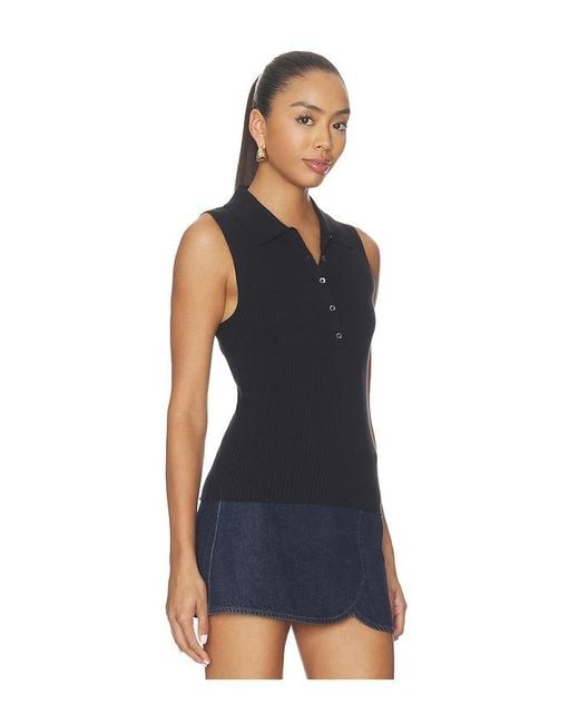PAIGE Blue Vesta Top