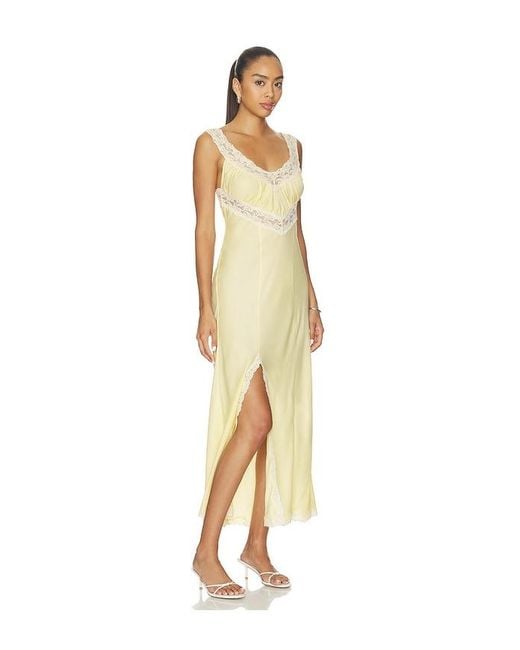 Spell Natural Vina Lace Slip Dress