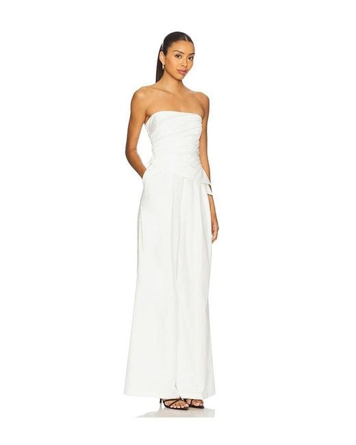 Et Ochs White Loren Jumpsuit