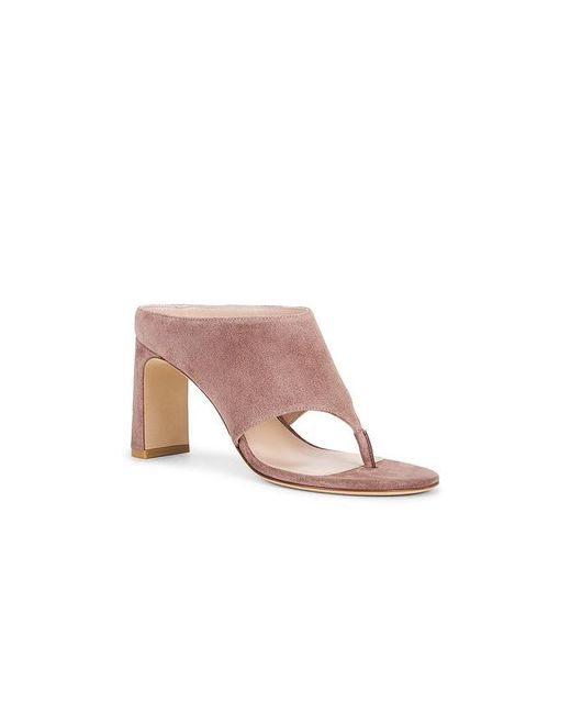 Stuart Weitzman Pink Babette Thong 85 Sandal