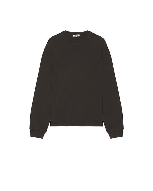 Agolde Black Long Sleeve Asha Tee for men