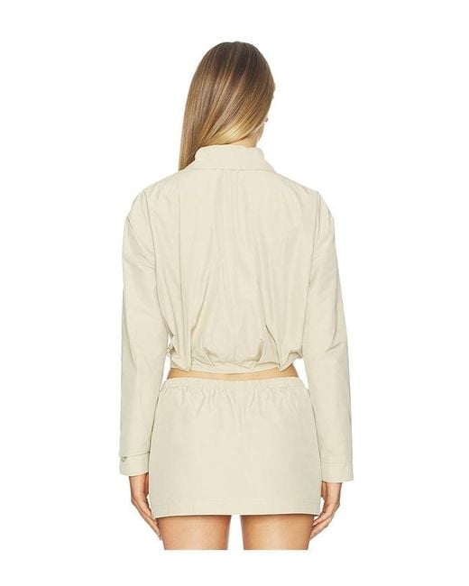 Amanda Uprichard Natural Cyrus Jacket