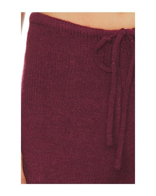 SNDY'S Red Maja Knit Pant