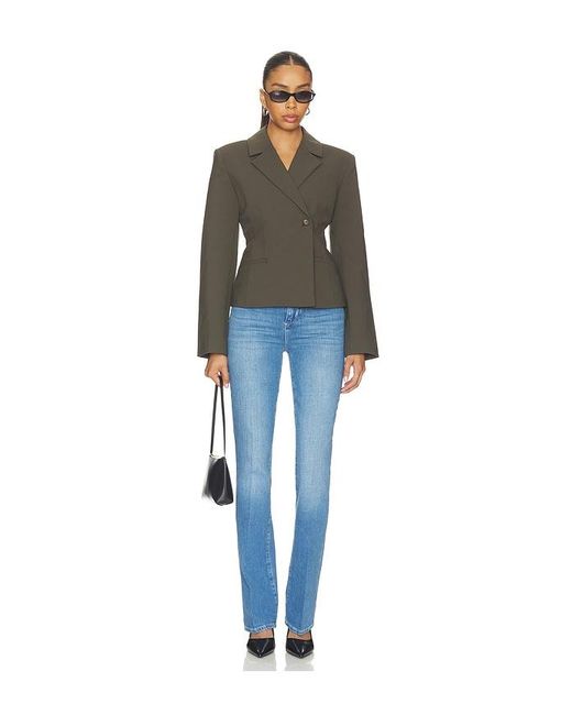 L'Agence Blue Selma Sleek Baby Boot Jeans