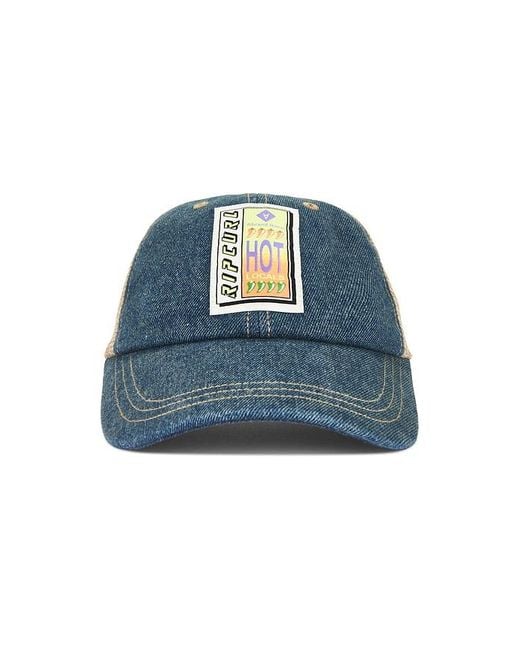 A.Brand Blue X Rip Curl Zane Cap for men
