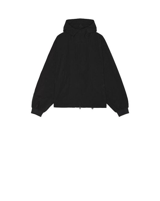 Fear Of God Black Full Zip Hooded Anorak for men