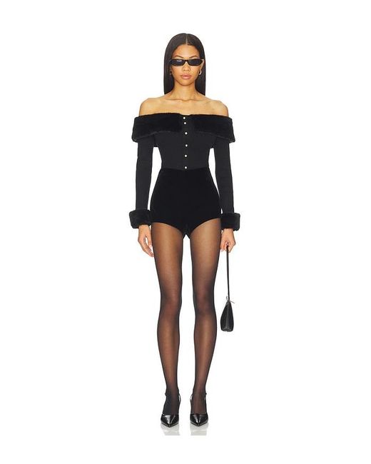Astr Black Tabathia Sweater