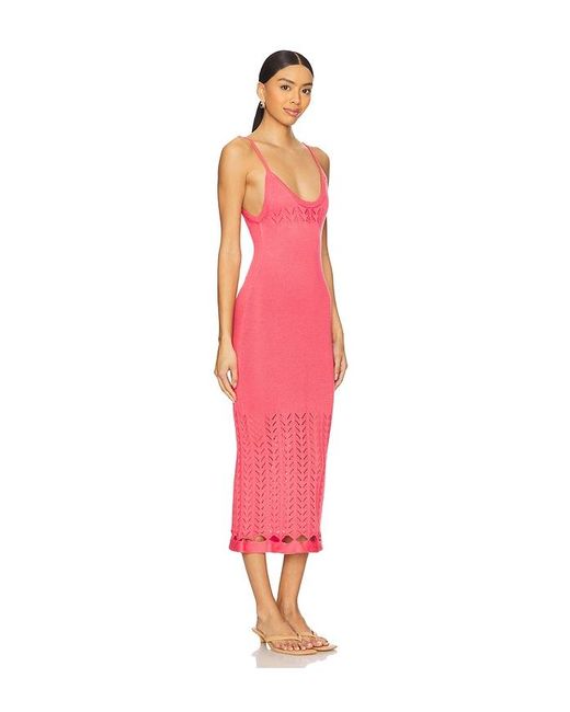 Peixoto Nora ニットドレス Red