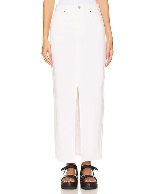 Blank NYC White Maxi Skirt
