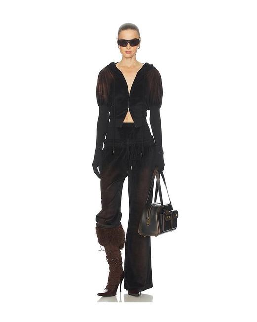KNWLS Black Paris Sweatpant