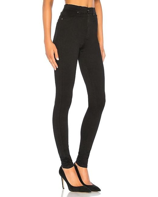 Dr. Denim Black High Waist Solitaire Jeans