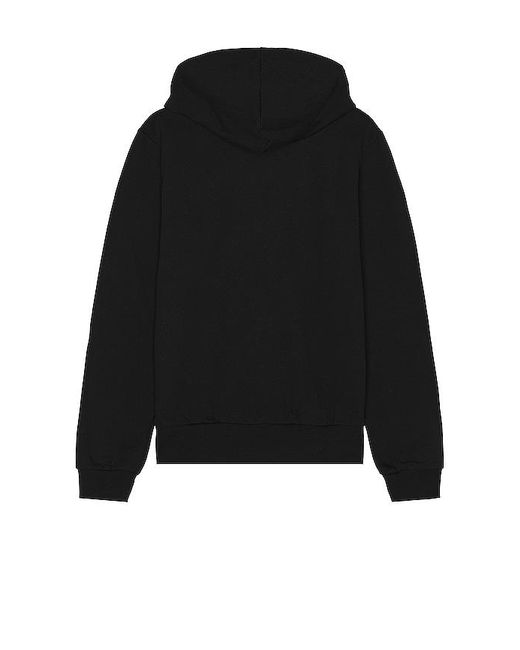 Lacoste Black Fleece Zipped Hoodie for men