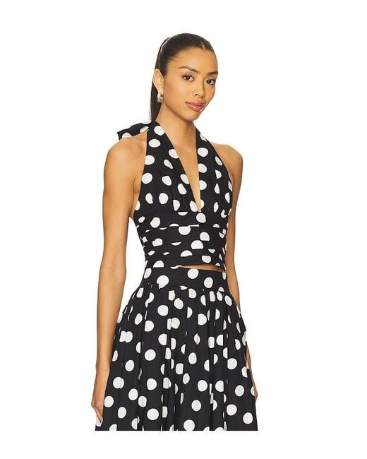 Sans Faff Black Carlo Halter Top