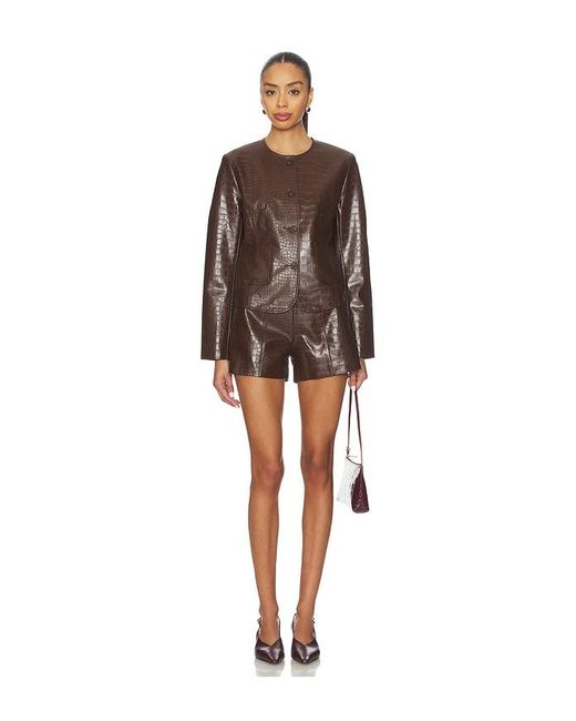 Lamarque Brown Agnes Jacket