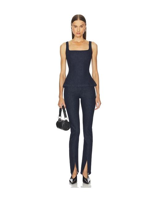 GRLFRND Blue Valentina Corset