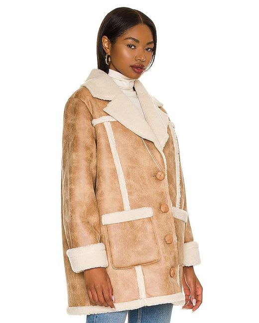 House of Harlow 1960 Brown X Revolve Lowelle Coat