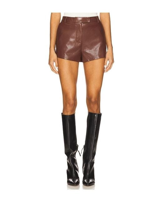 House of Harlow 1960 Multicolor X Revolve Demi Faux Leather Short