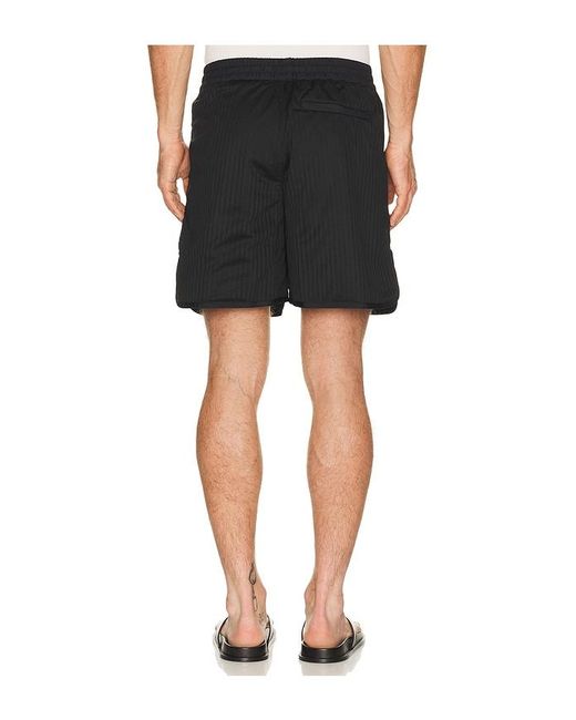 Filling Pieces Black Resort Mesh Short for men
