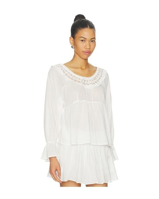Posse White Danielle Blouse