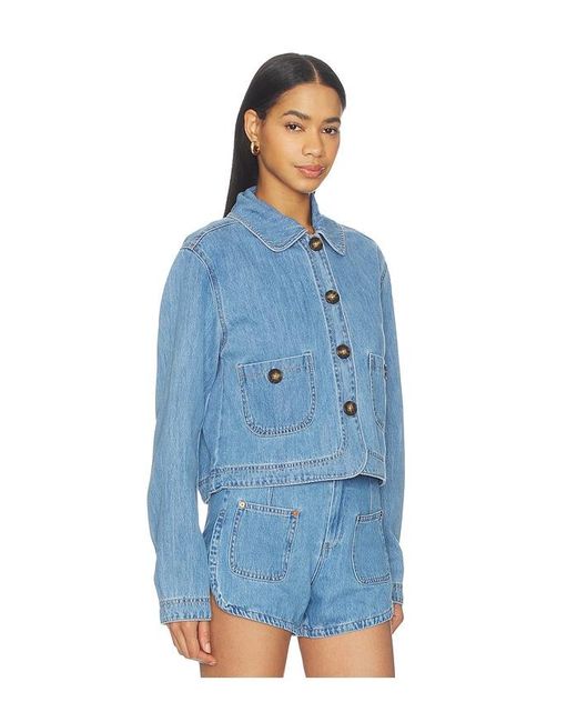 Blank NYC Blue Denim Jacket