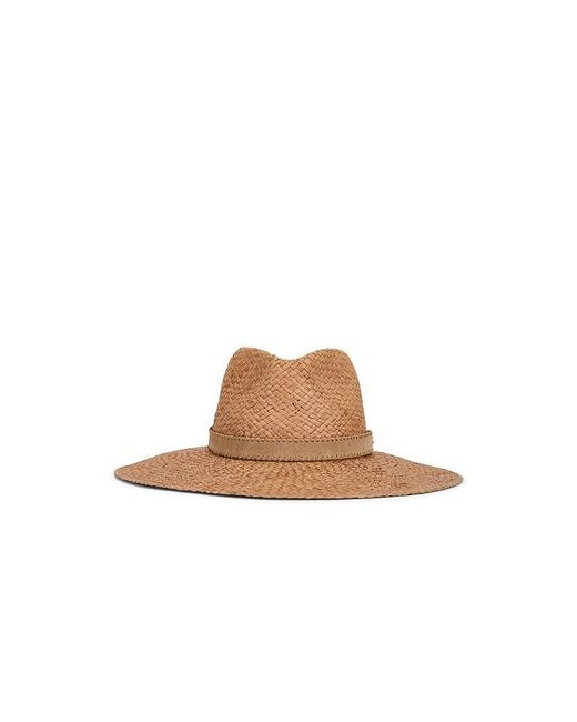 Rag & Bone White Western Straw Fedora Hat
