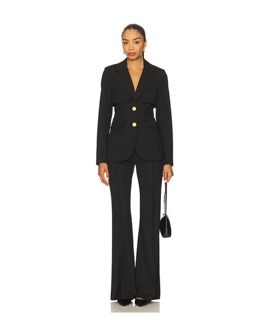 Smythe Black Storm Flap Blazer