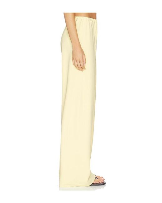 La Ligne Natural Crepe Colby Pants