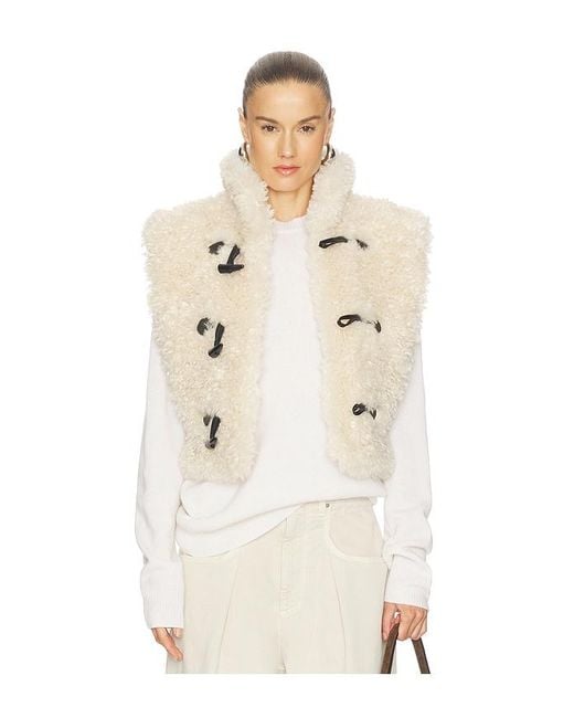 Isabel Marant Natural Alisa Vest