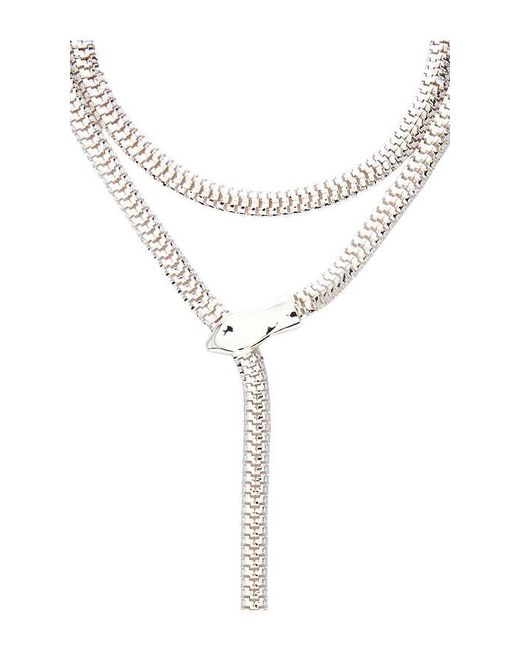 Ettika Metallic Wrap & Clip Dual-Wear Waist And Necklace Chain