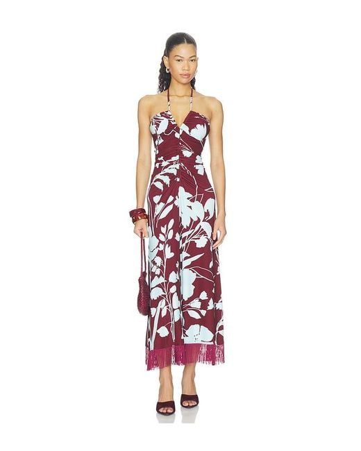 Cara Cara White Shelter Island Maxi Dress