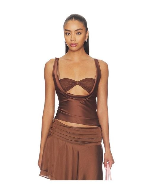 Lioness Brown Delilah Top