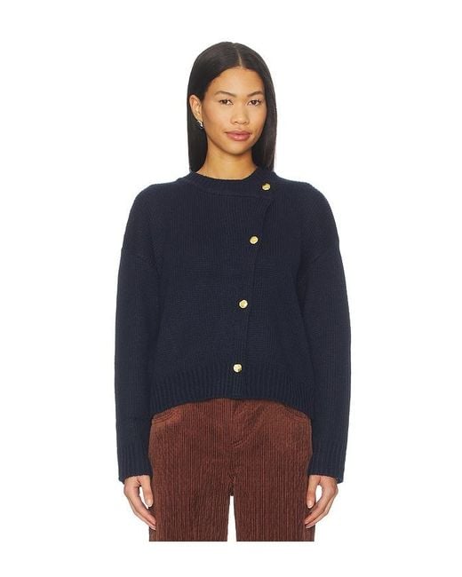 Astr Blue Jackeline Cardigan