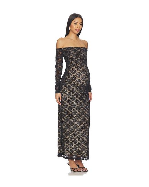 BUMPSUIT White Off The Shoulder Lace Dress