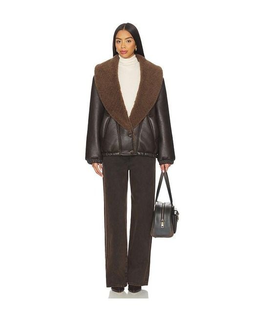 Blank NYC Brown Leather Jacket
