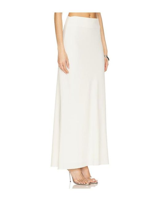 The Sei White Maxirock Aus Crêpe-Gewebe Mit Bias-Cut