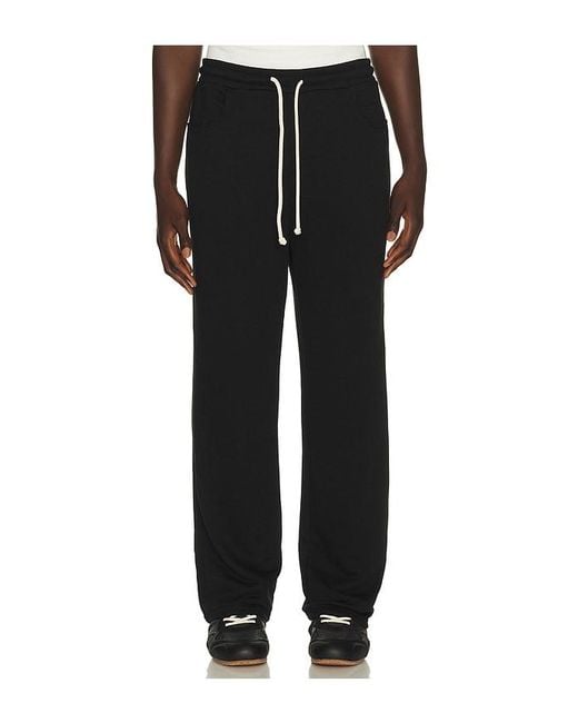 KROST Black Five Pocket Sweatpant for men