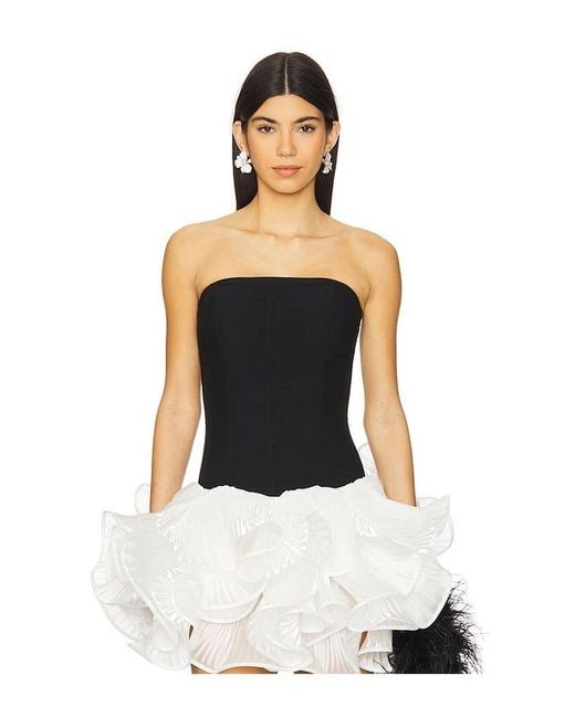 SELEZZA LONDON White Beatrix Corset